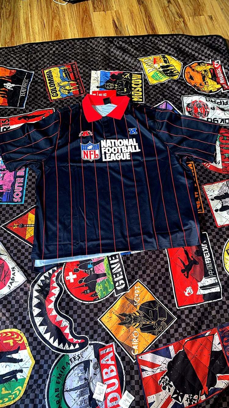 NFL Brand Soccer Polo - Navy